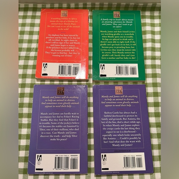 LOT OF 4 ANIMAL ARK CHILDREN’S CHAPTER BOOKS. - Picture 6 of 8